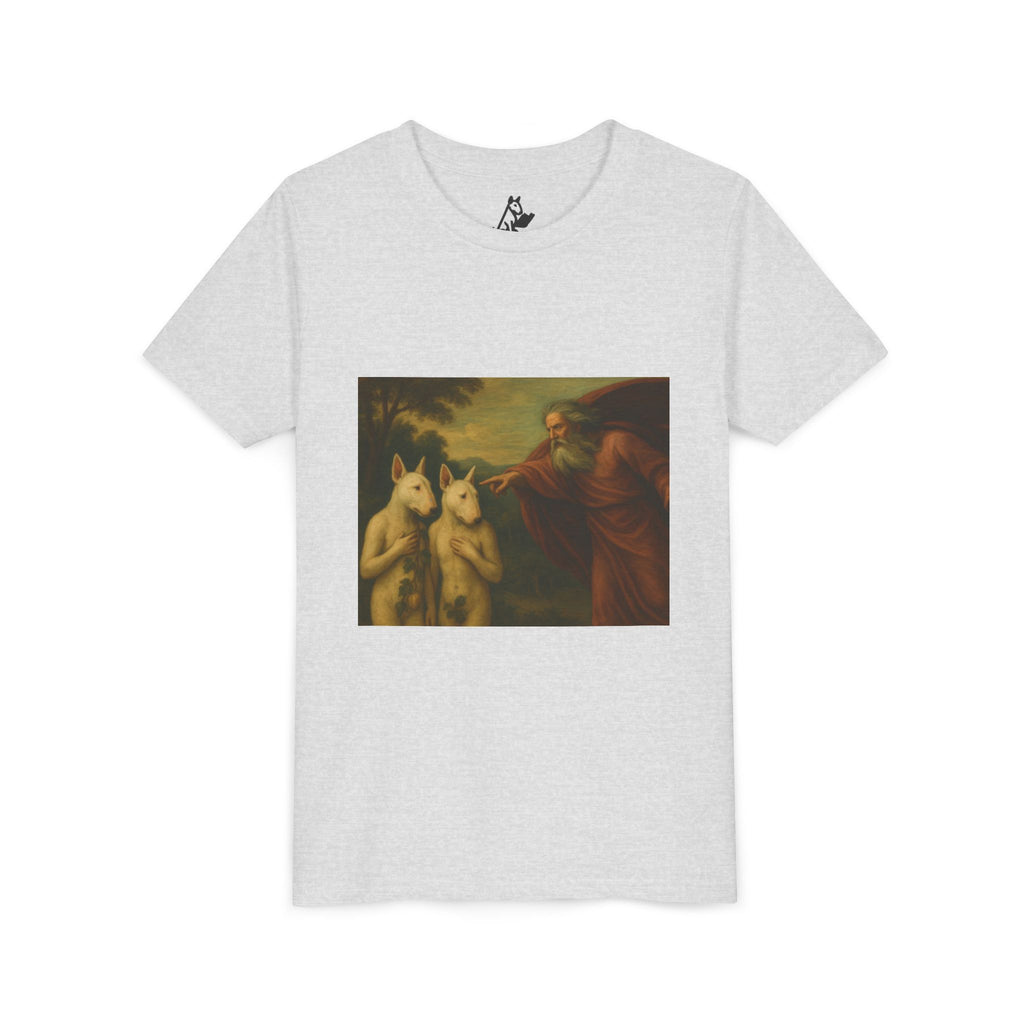 Bull Terrier The Rebuke of Adam and Eve — after Domenichino, 1626 | Youth Tee