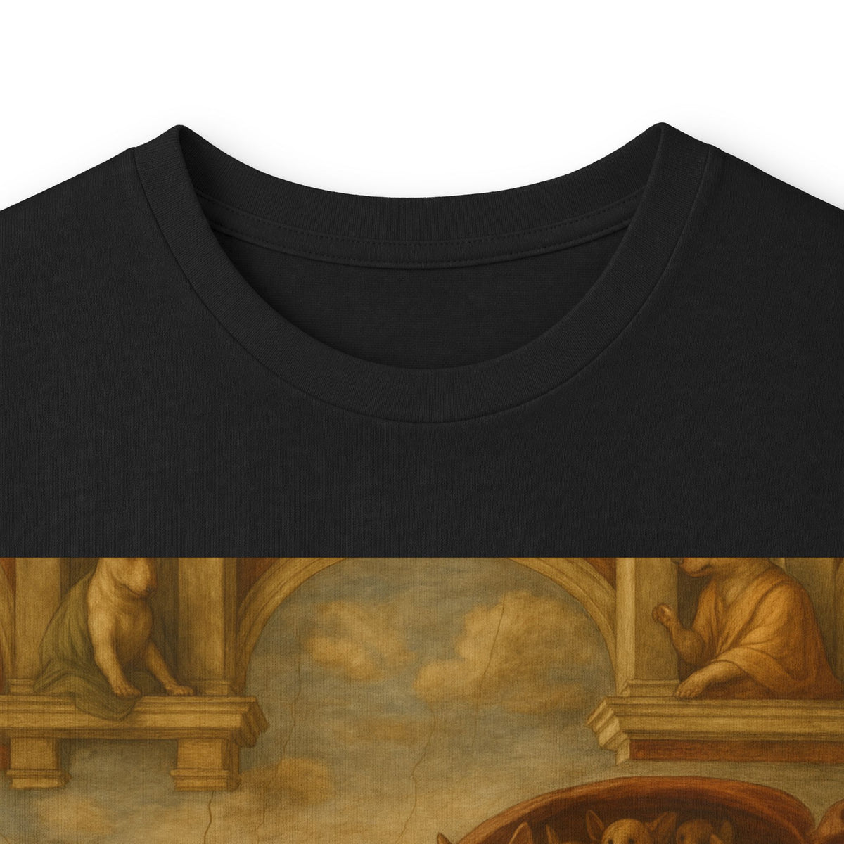 Bull Terrier The Creation Of Adam — after Michelangelo, 1512 | Long Sleeve