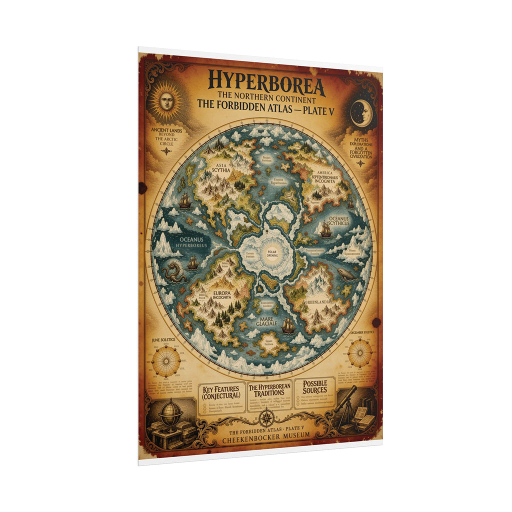 Hyperborea, The Forbidden Atlas Plate V | Poster