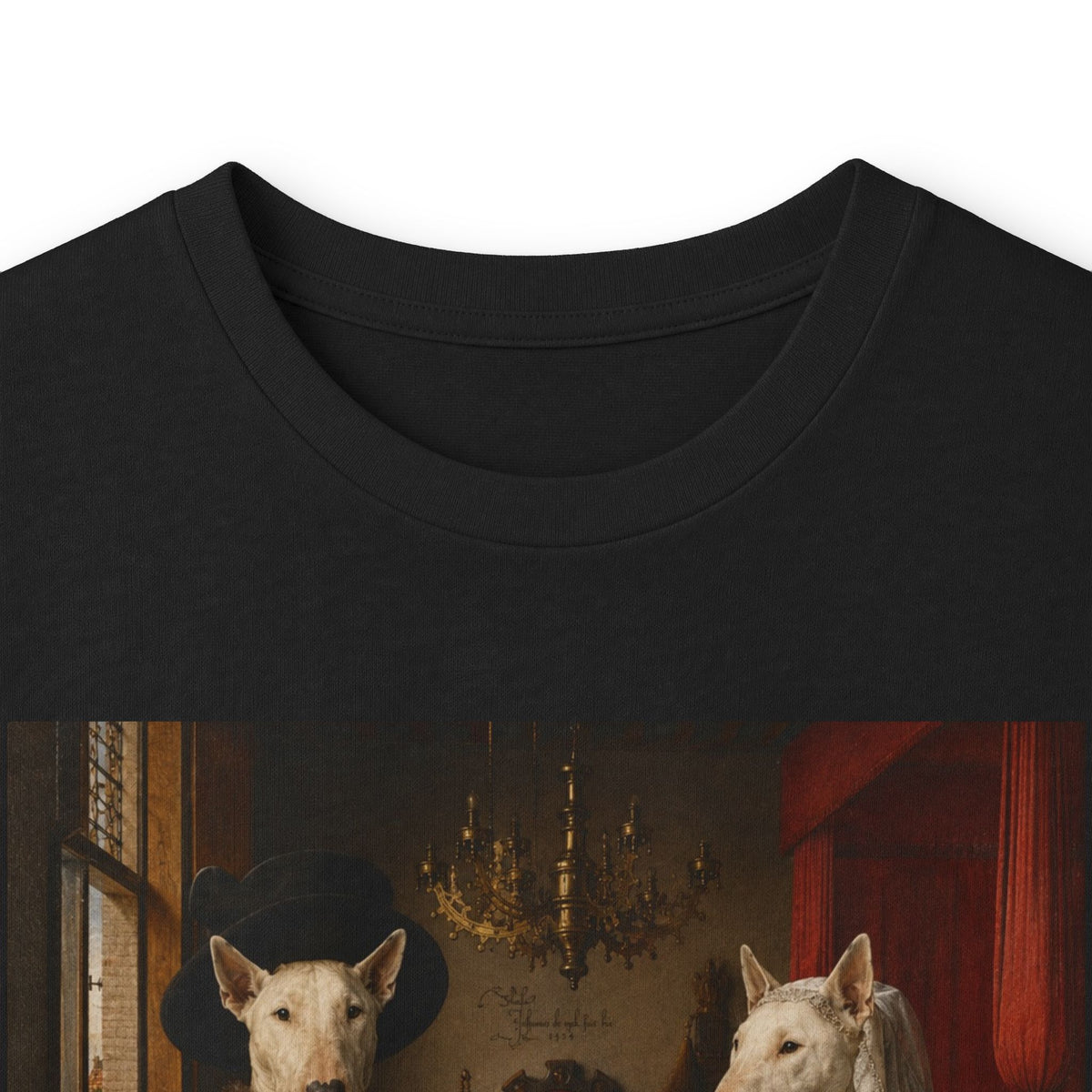 Bull Terrier The Arnolfini Portrait — after Jan van Eyck, 1434 | Long Sleeve
