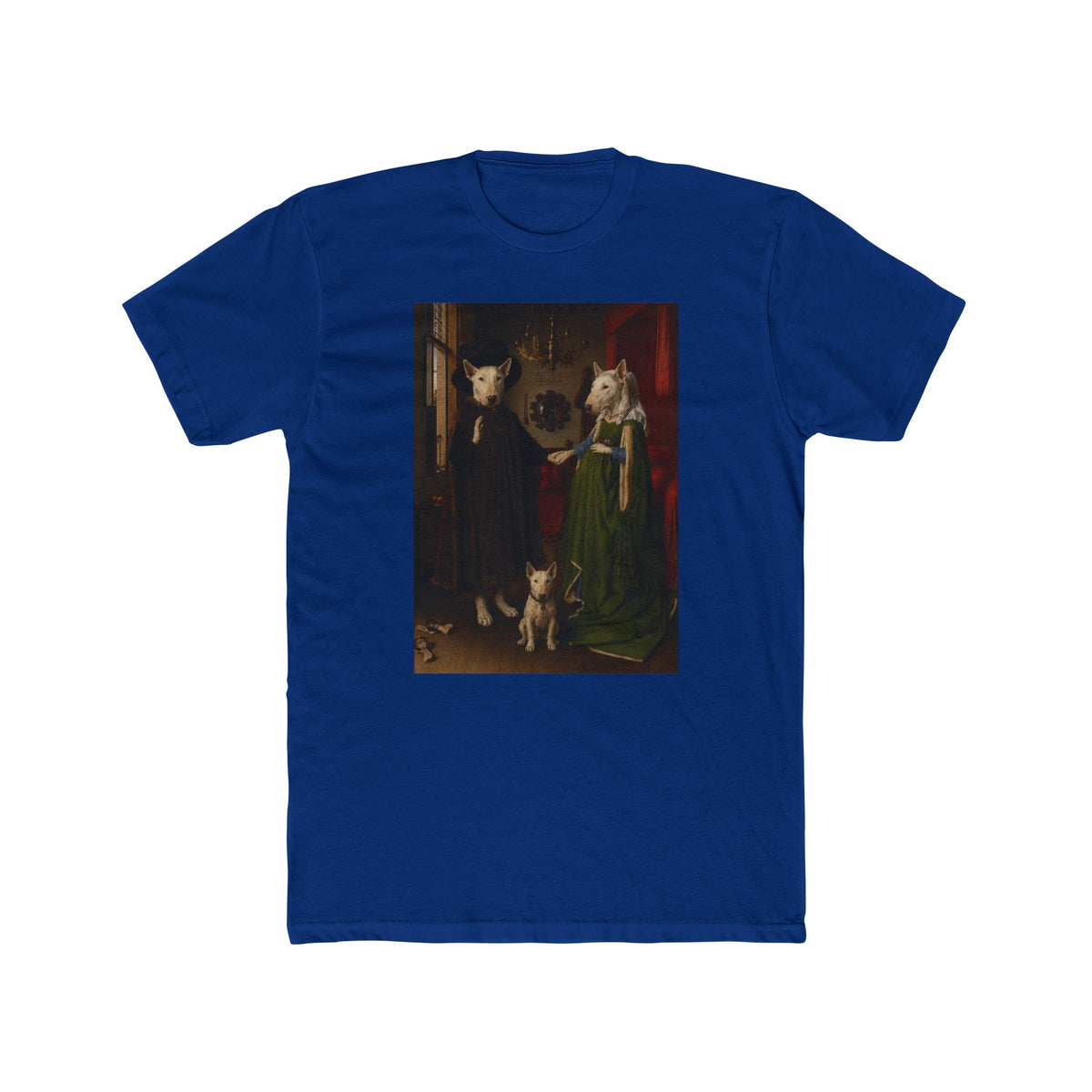 Bull Terrier The Arnolfini Portrait — after Jan van Eyck, 1434 | Tee