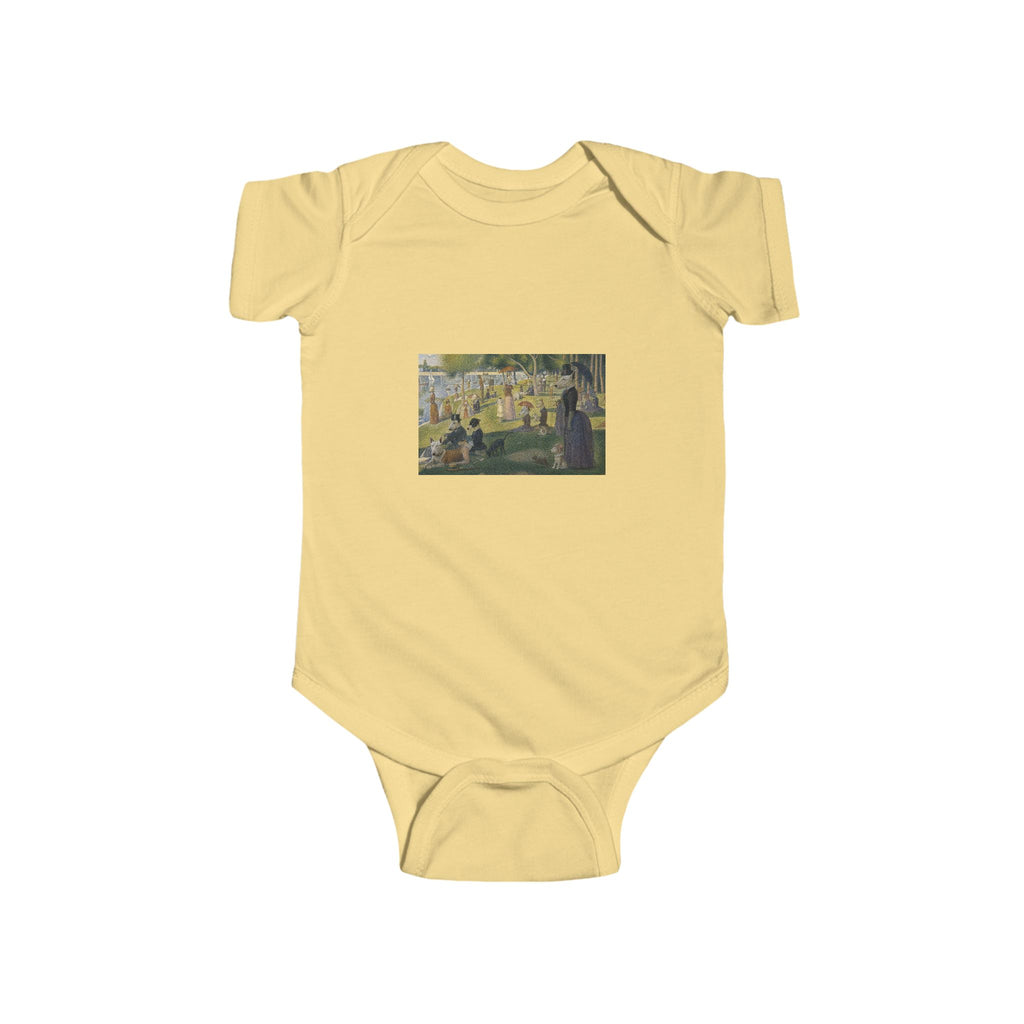 Bull Terrier A Sunday Afternoon on La Grande Jatte — after Georges Seurat, 1886 | Bodysuit