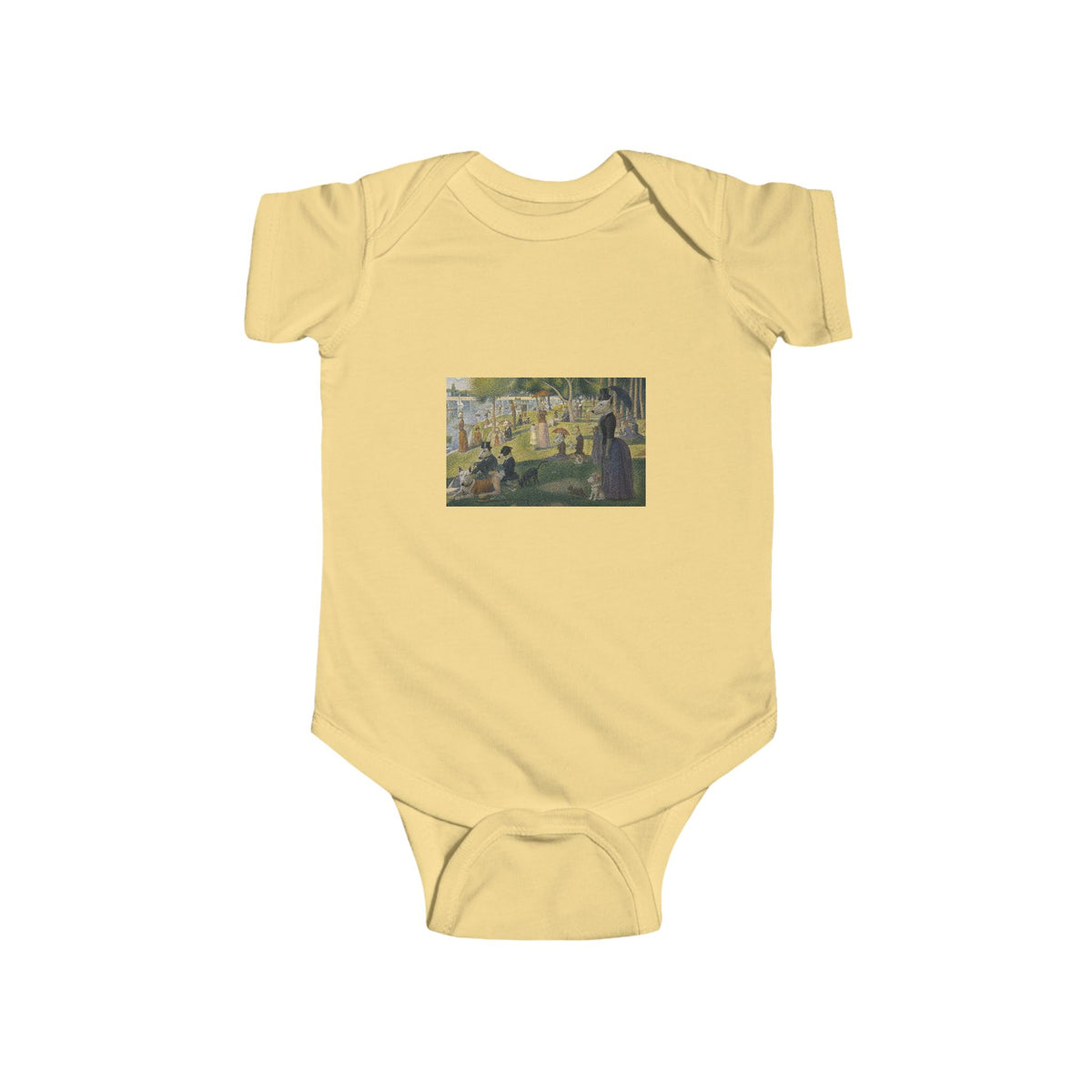 Bull Terrier A Sunday Afternoon on La Grande Jatte — after Georges Seurat, 1886 | Bodysuit