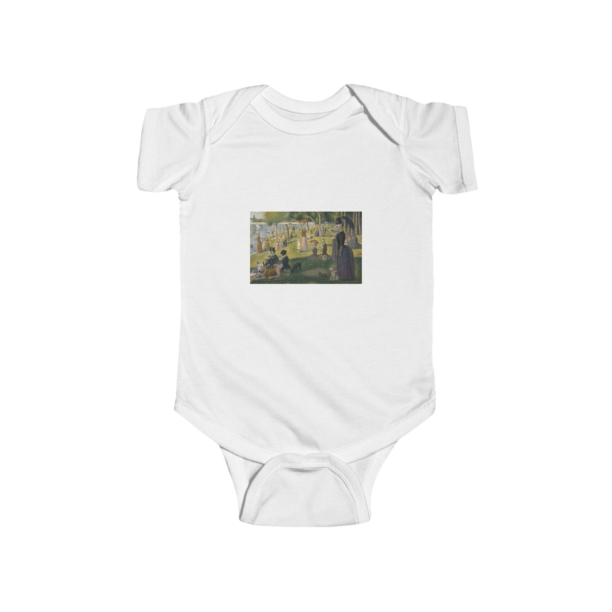 Bull Terrier A Sunday Afternoon on La Grande Jatte — after Georges Seurat, 1886 | Bodysuit