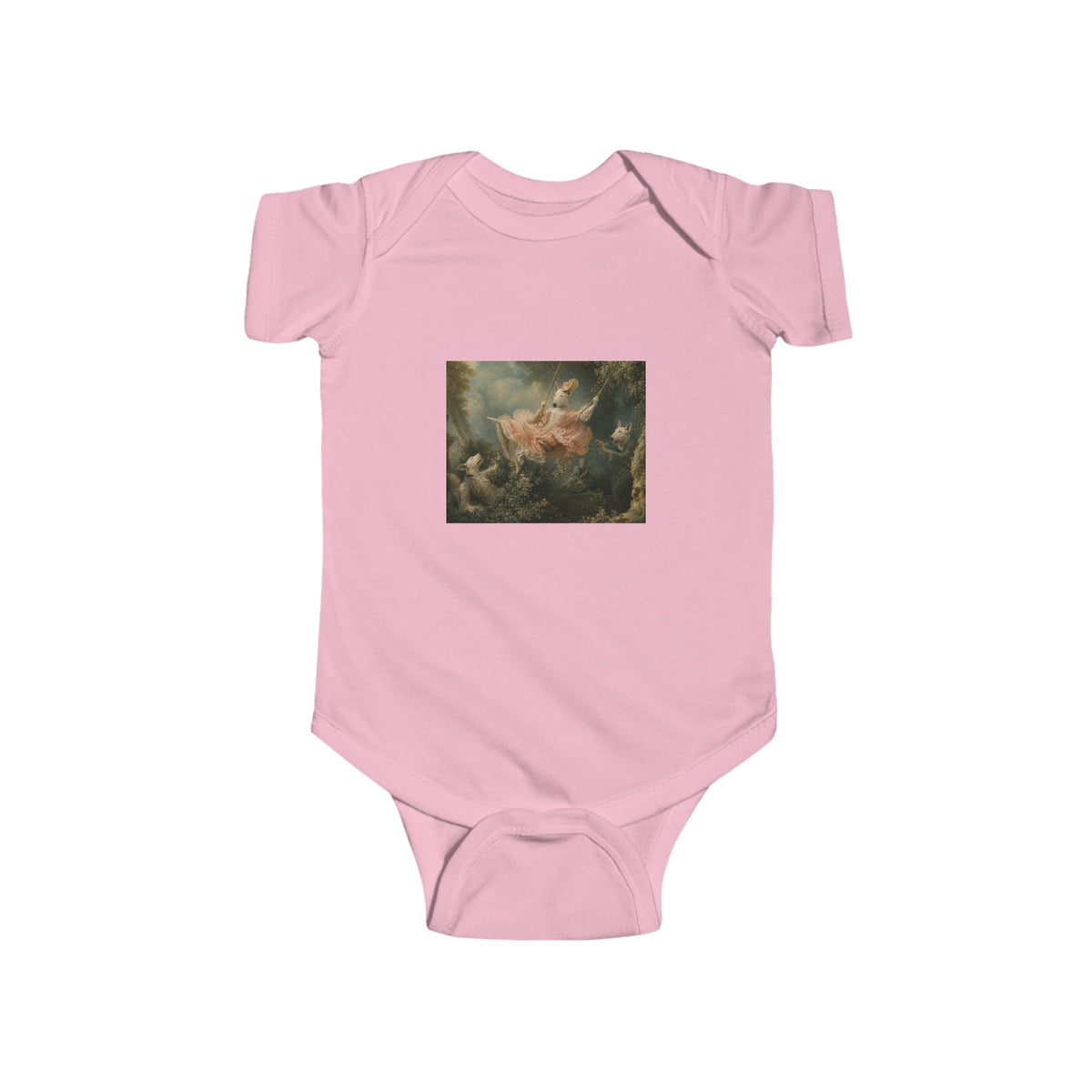 Bull Terrier The Swing — after Jean-Honore Fragonard, 1767 | Bodysuit