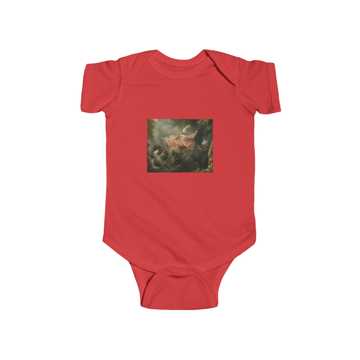 Bull Terrier The Swing — after Jean-Honore Fragonard, 1767 | Bodysuit