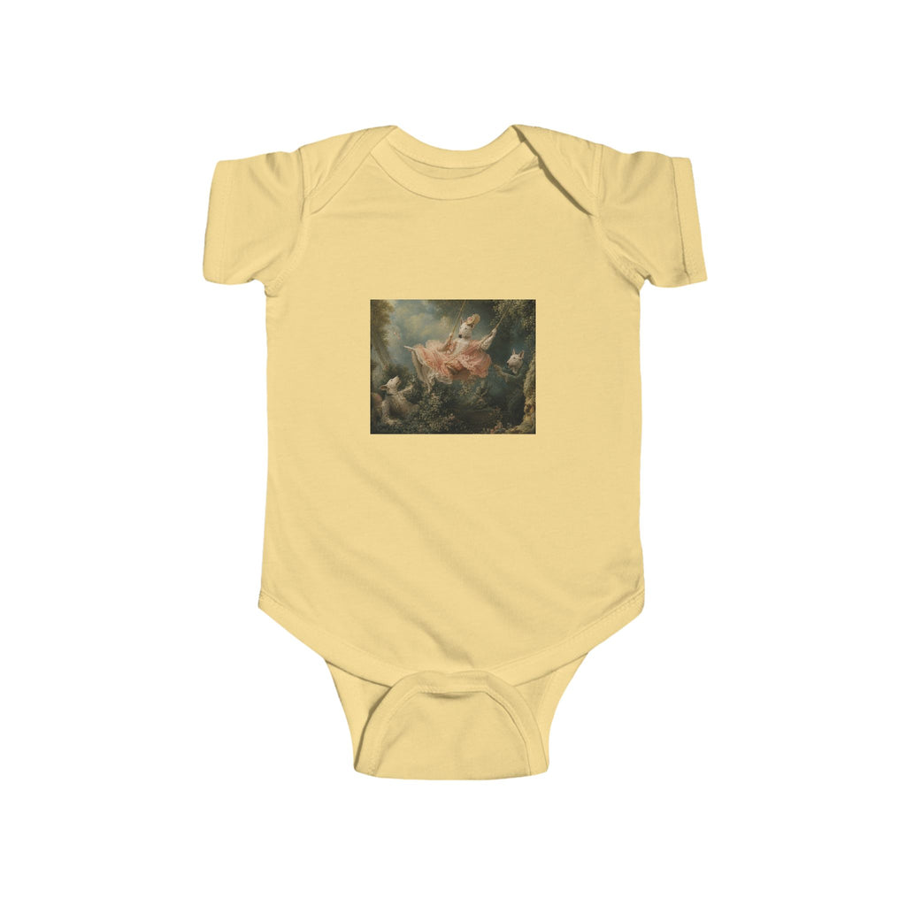 Bull Terrier The Swing — after Jean-Honore Fragonard, 1767 | Bodysuit