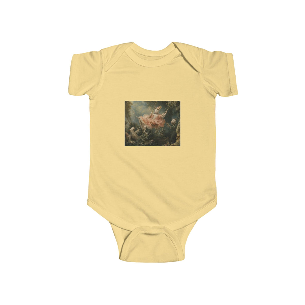 Bull Terrier The Swing — after Jean-Honore Fragonard, 1767 | Bodysuit