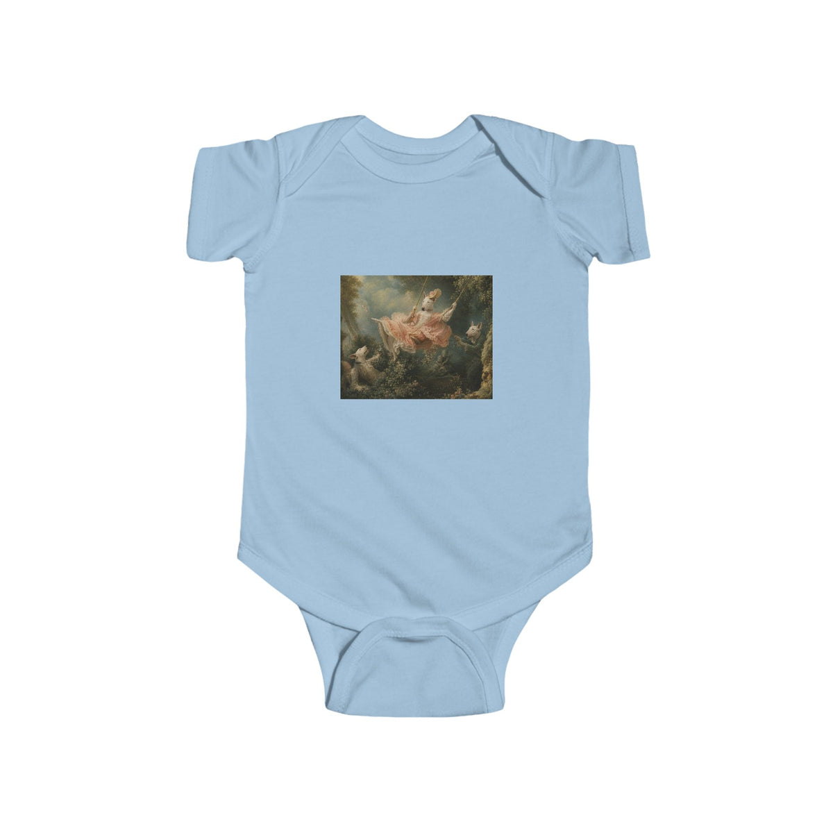 Bull Terrier The Swing — after Jean-Honore Fragonard, 1767 | Bodysuit