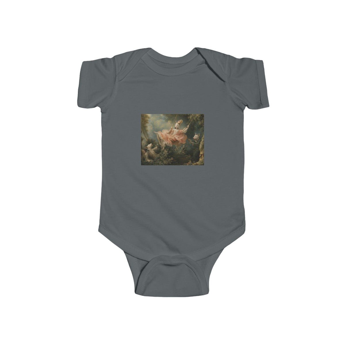 Bull Terrier The Swing — after Jean-Honore Fragonard, 1767 | Bodysuit