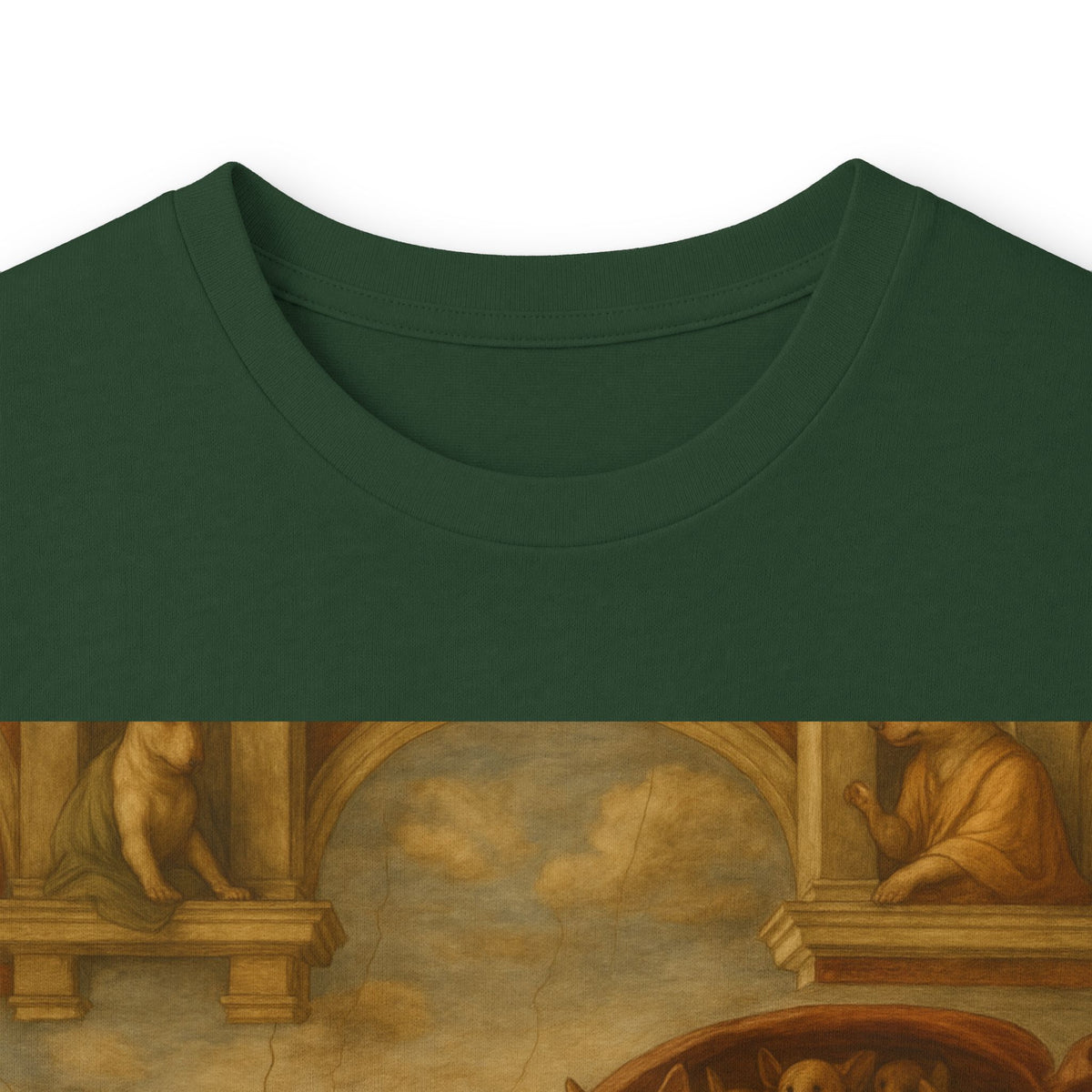Bull Terrier The Creation Of Adam — after Michelangelo, 1512 | Long Sleeve