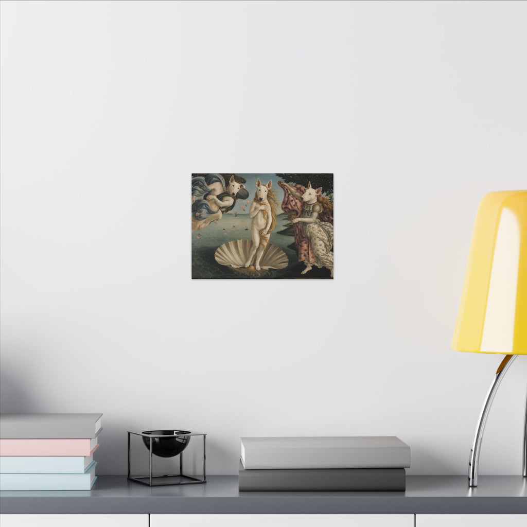 Bull Terrier The Birth of Venus — after Sandro Botticelli, c.1485 | Canvas