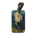 Bull Terrier Portrait of Doctor Gachet — after Vincent van Gogh, 1890 | Luggage Tag