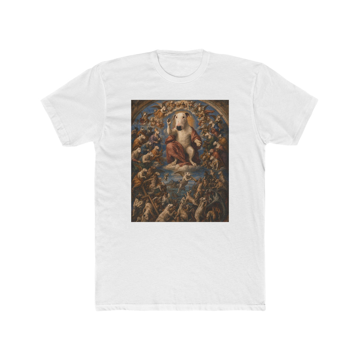 Bull Terrier The Last Judgement — after Michelangelo, 1541 | Tee