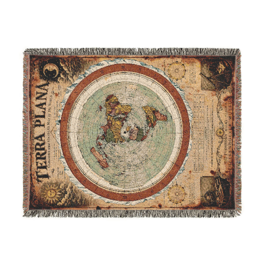 Terra Plana, The Forbidden Atlas Plate I | Blanket