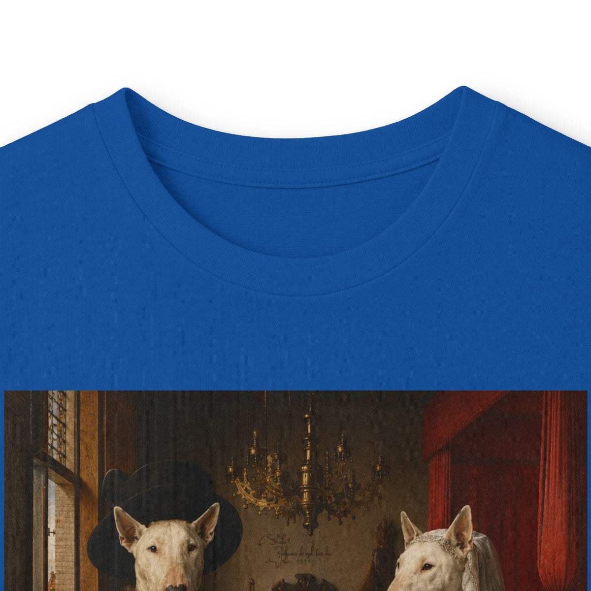Bull Terrier The Arnolfini Portrait — after Jan van Eyck, 1434 | Long Sleeve