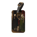 Bull Terrier The Arnolfini Portrait — after Jan van Eyck, 1434 | Luggage Tag