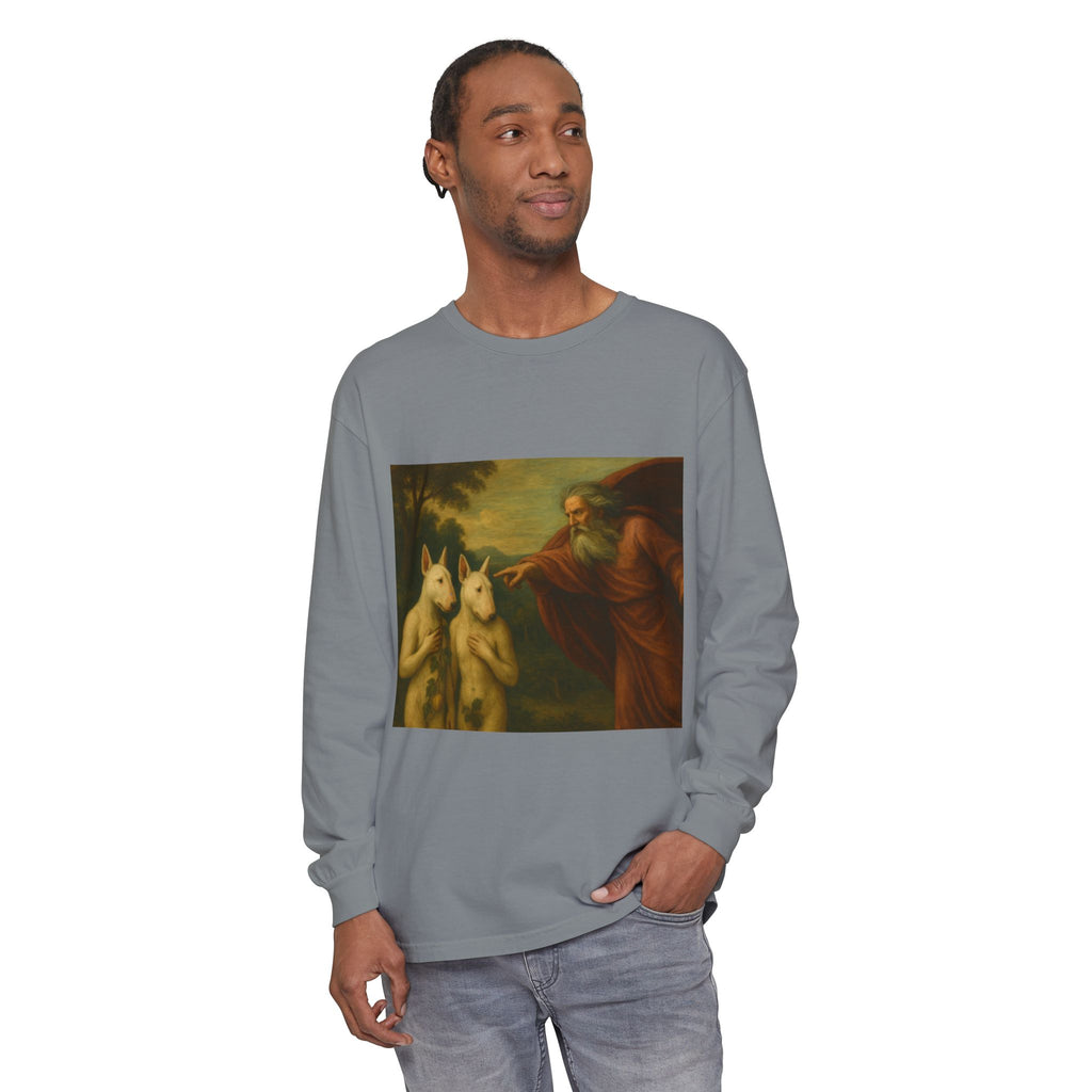 Bull Terrier The Rebuke of Adam and Eve — after Domenichino, 1626 | Long Sleeve
