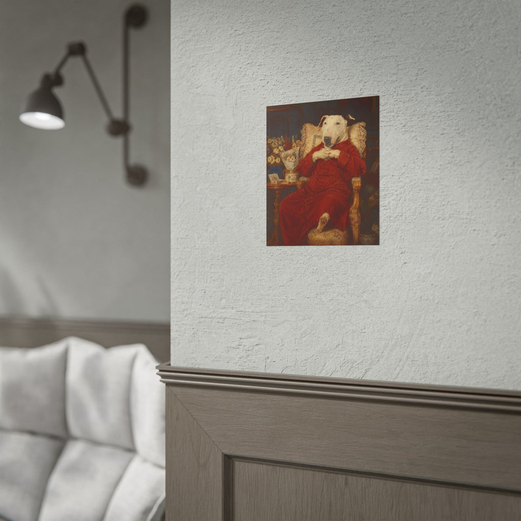 Bull Terrier Happy Birthday | Print