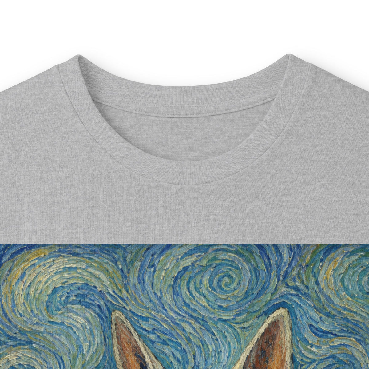 Bull Terrier Self Portrait — after Vincent van Gogh, 1889 | Long Sleeve