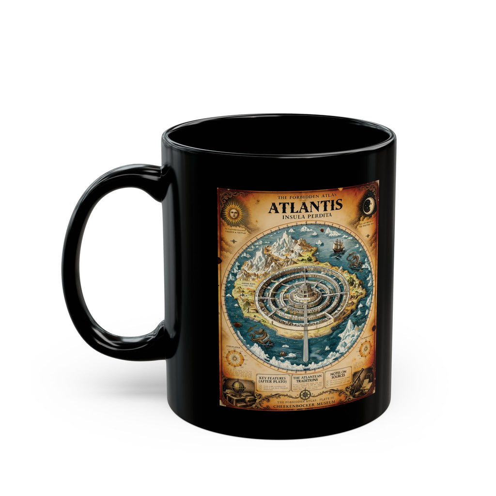 Atlantis, The Forbidden Atlas Plate III | Mug