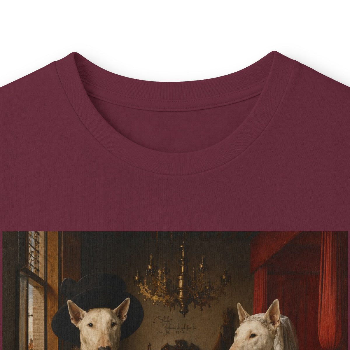 Bull Terrier The Arnolfini Portrait — after Jan van Eyck, 1434 | Long Sleeve