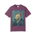 Bull Terrier Self-Portrait — after Vincent van Gogh, 1889 | Garment-Dyed Tee