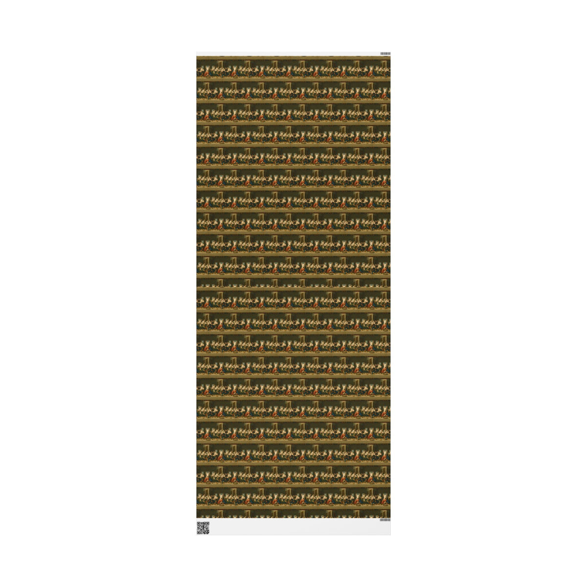 Bull Terrier The Last Supper — after Leonardo da Vinci, 1498 | Wrapping Paper