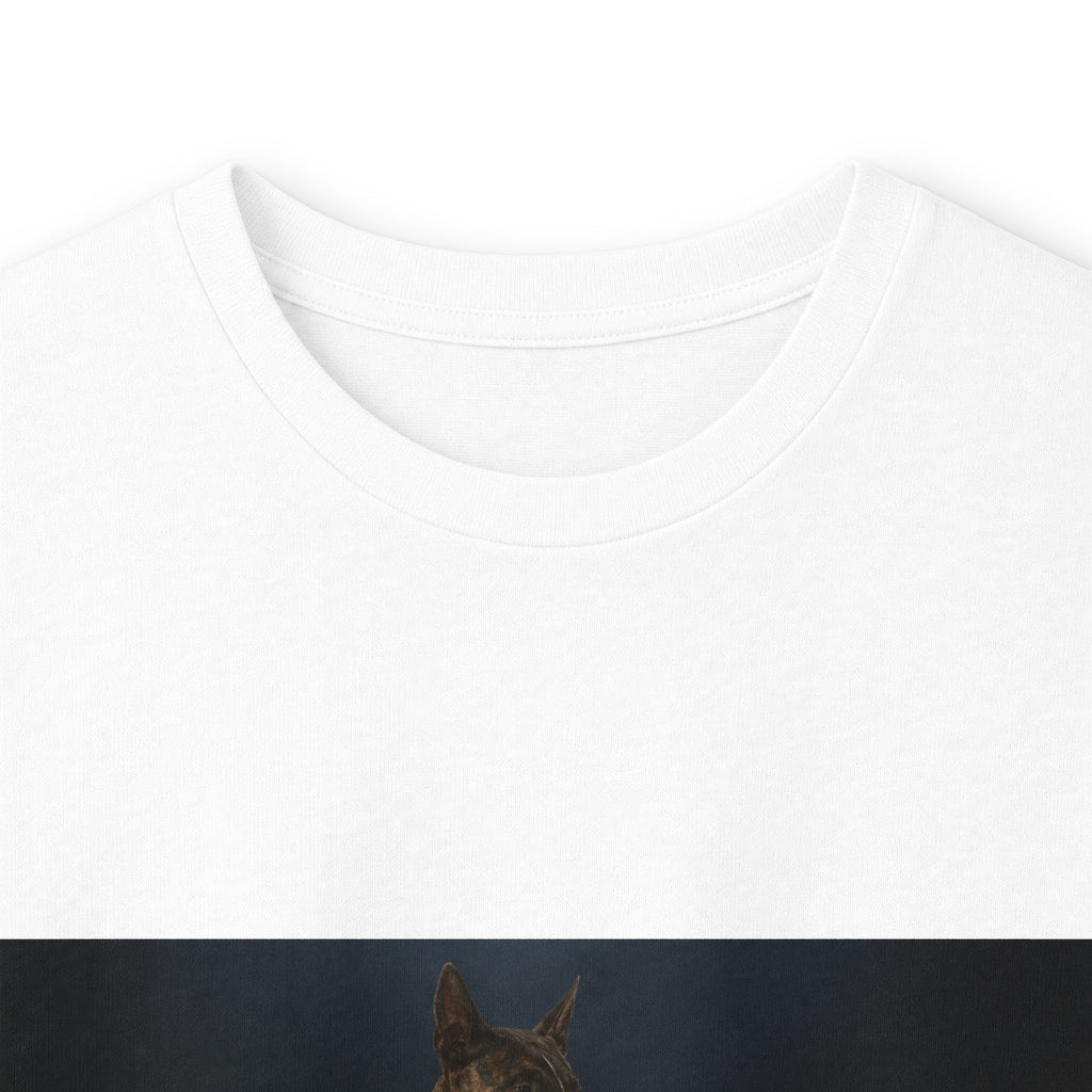 Bull Terrier Mona Lisa — after Leonardo da Vinci, c.1503 | Long Sleeve