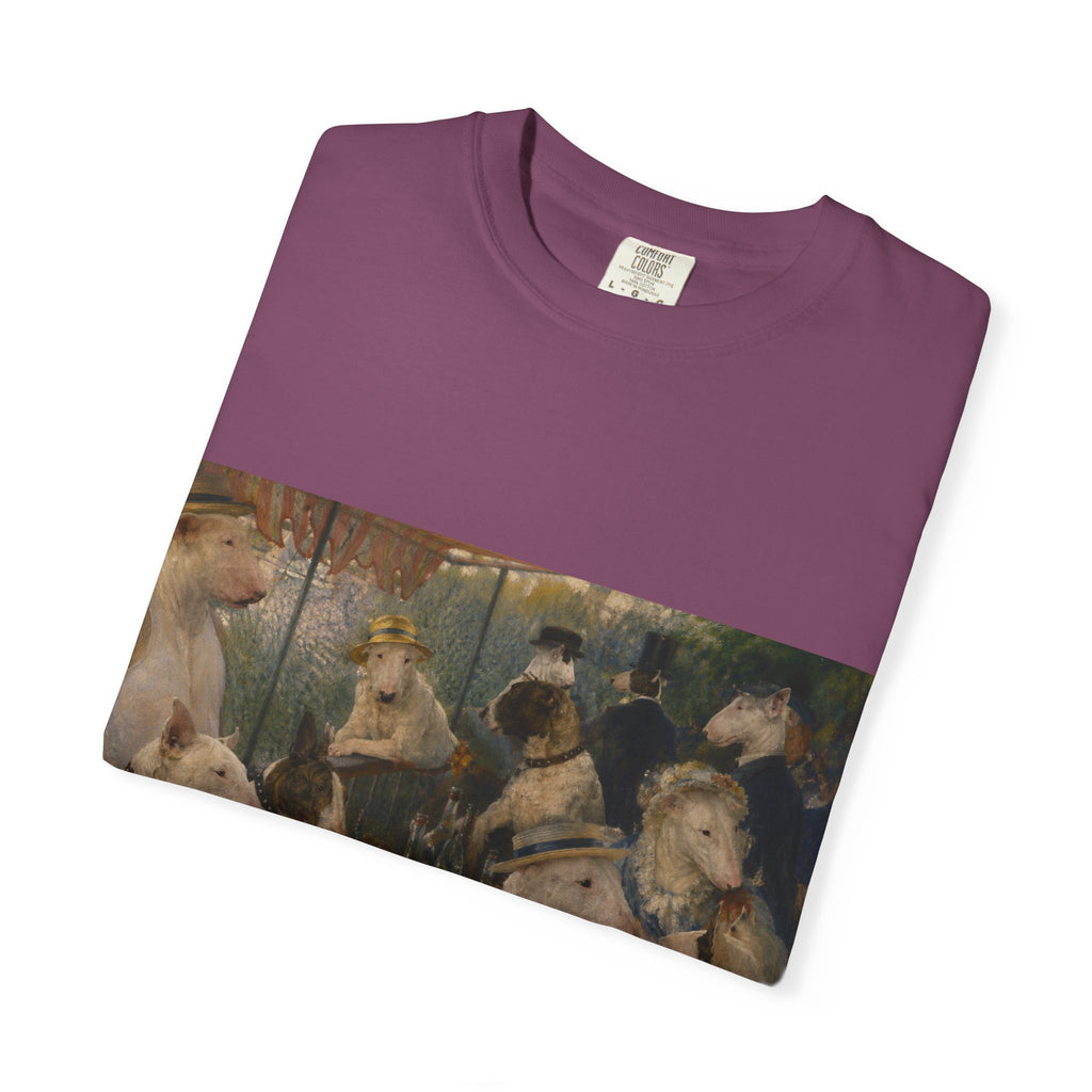 Bull Terrier Luncheon of the Boating Party — after Pierre-Auguste Renoir, 1881 | Garment-Dyed Tee