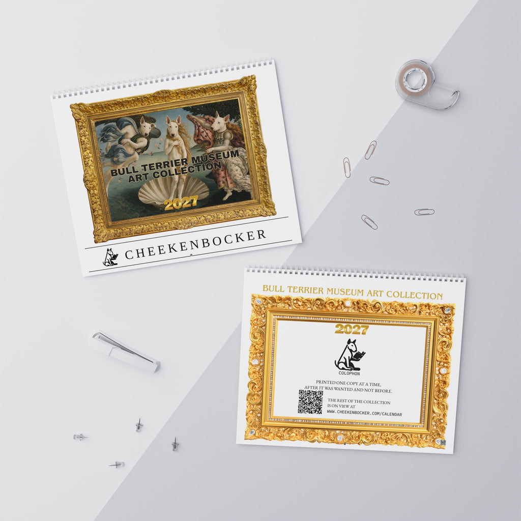 Bull Terrier The Permanent Collection | Wall Calendar