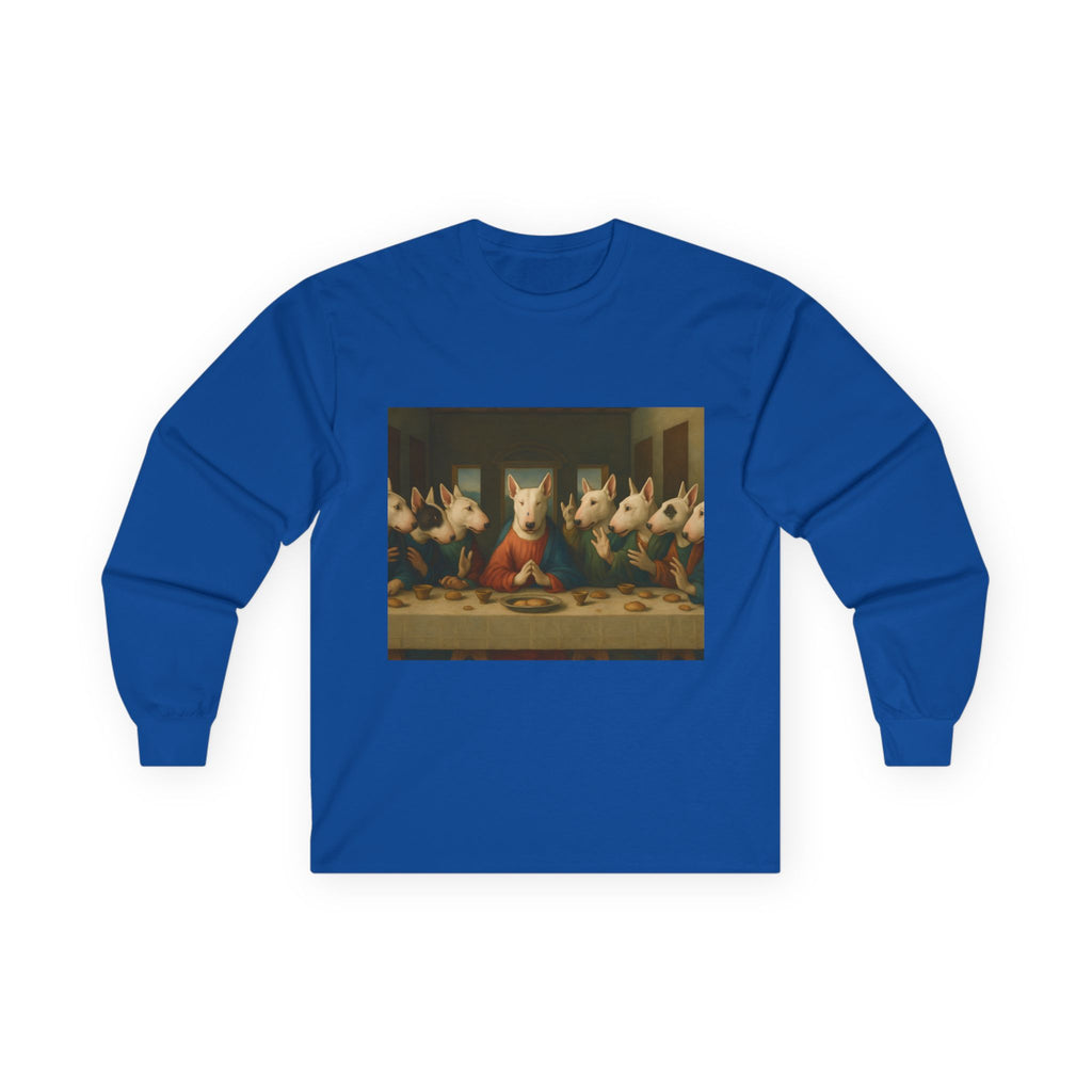 Bull Terrier The Last Supper — after Leonardo da Vinci, 1498 | Long Sleeve
