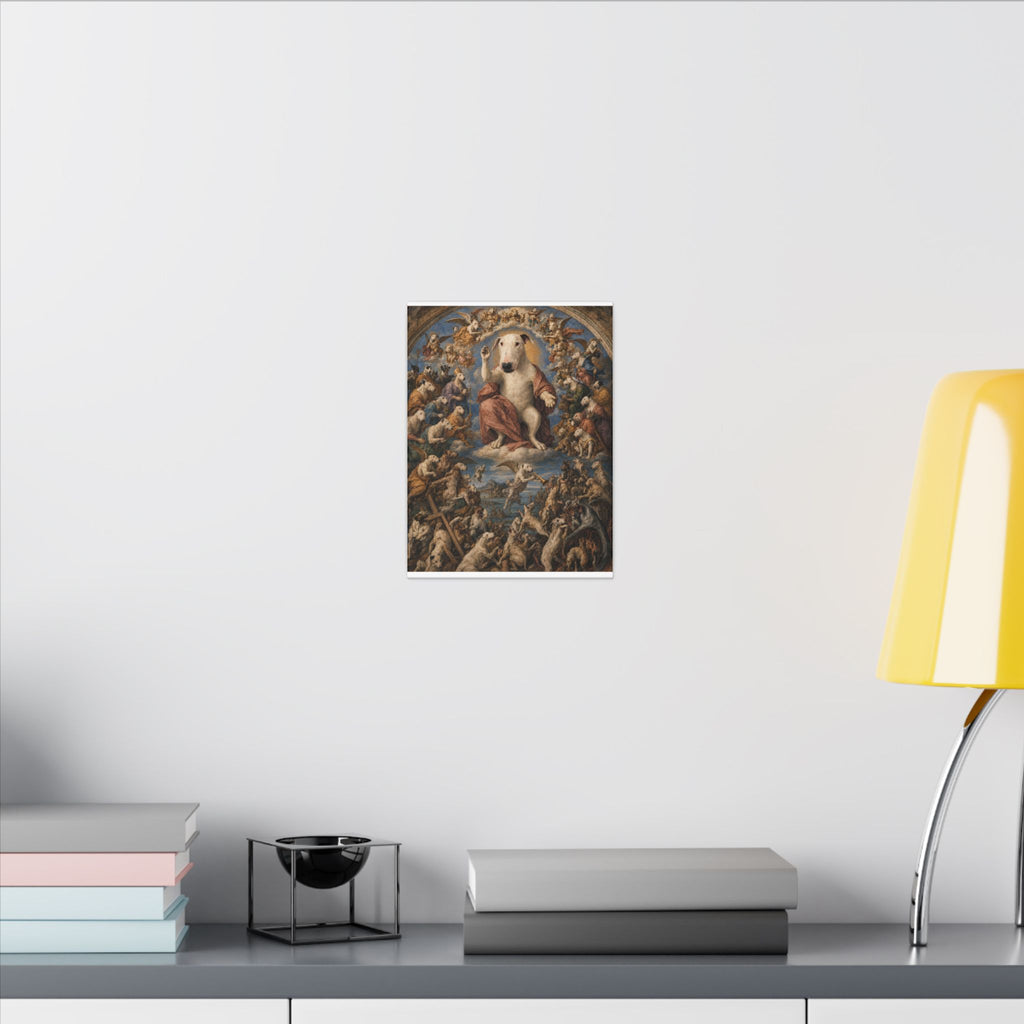 Bull Terrier The Last Judgement — after Michelangelo, 1541 | Canvas