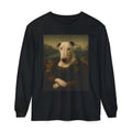 Bull Terrier Mona Lisa — after Leonardo da Vinci, c.1503 | Long Sleeve