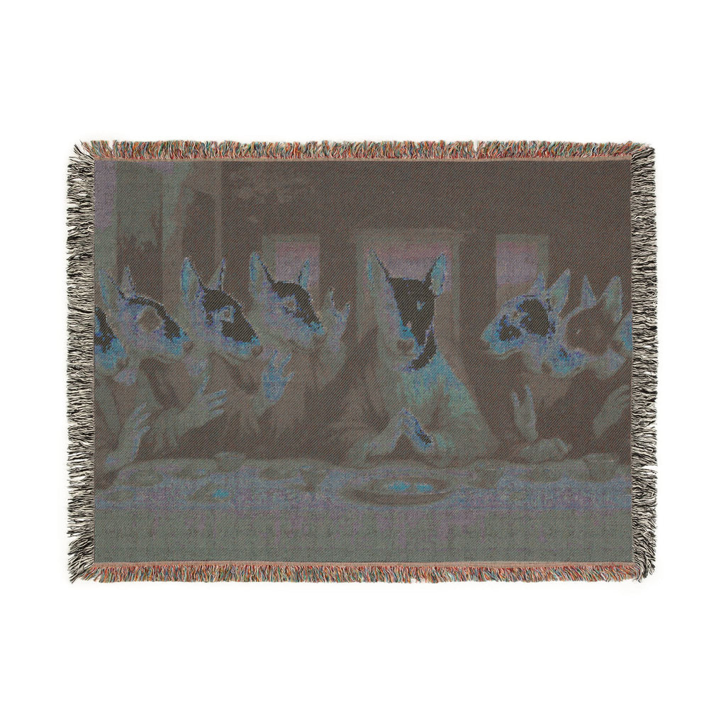 Bull Terrier The Last Supper — after Leonardo da Vinci, 1498 | Blanket