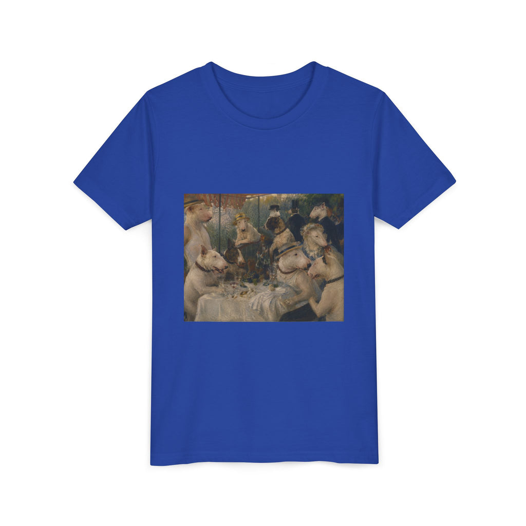Bull Terrier Luncheon of the Boating Party — after Pierre-Auguste Renoir, 1881 | Youth Tee