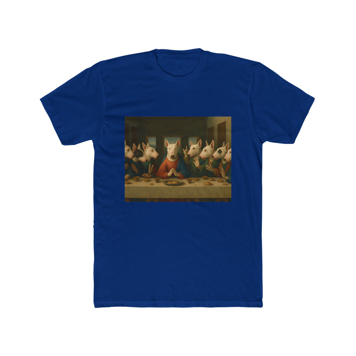 Bull Terrier The Last Supper — after Leonardo da Vinci, 1498 | Tee