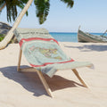 Gleason's New Standard Map of the World, 1892 | Beach Towel