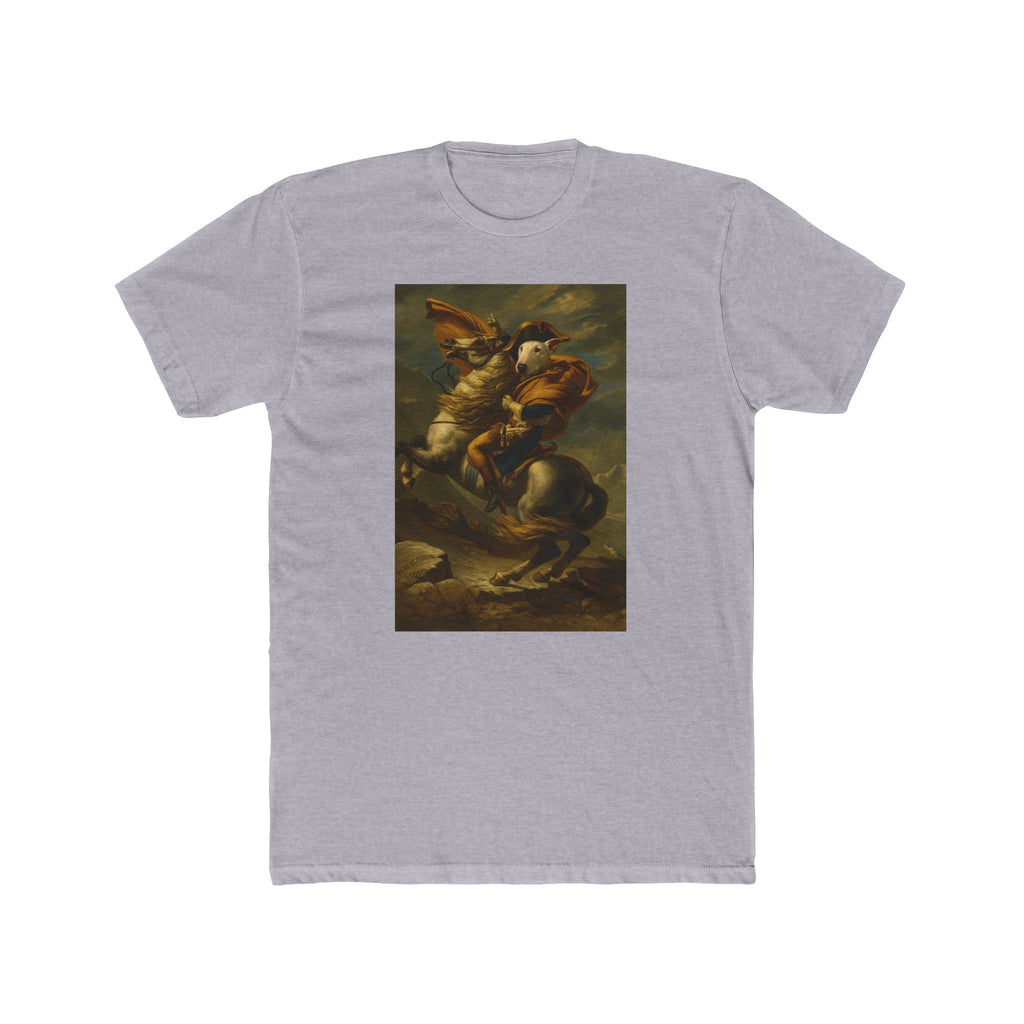 Bull Terrier Napoleon — after Jacques-Louis David, 1801 | Tee