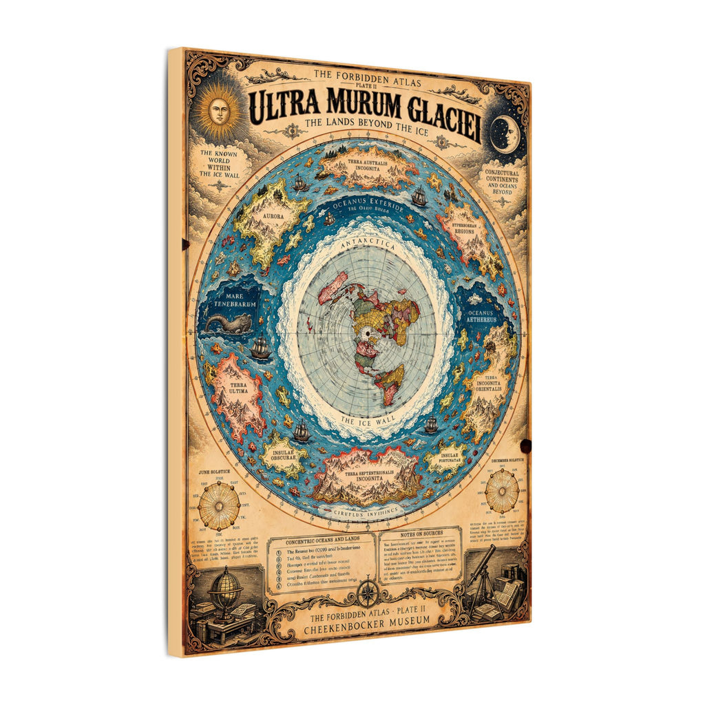 Ultra Murum Glaciei, The Forbidden Atlas Plate II | Canvas