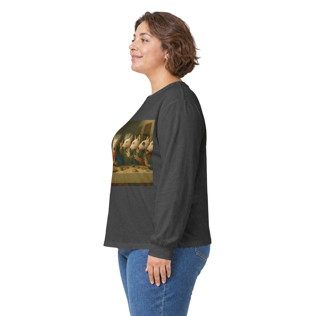 Bull Terrier The Last Supper — after Leonardo da Vinci, 1498 | Long Sleeve