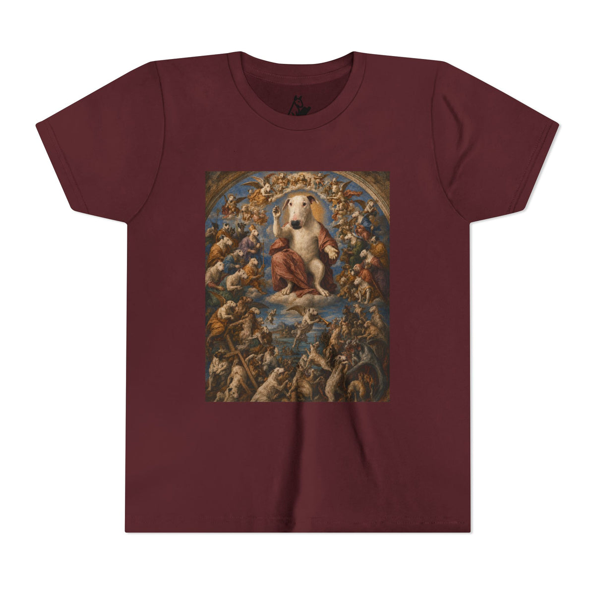 Bull Terrier The Last Judgement — after Michelangelo, 1541 | Youth Tee