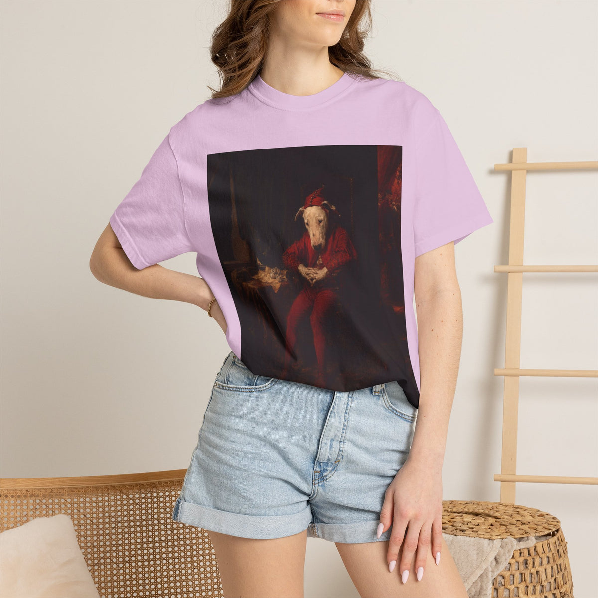 Bull Terrier Stańczyk — after Jan Matejko, 1862 | Garment-Dyed Tee