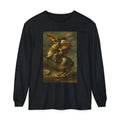 Bull Terrier Napoleon Crossing the Alps — after Jacques-Louis David, 1801 | Long Sleeve