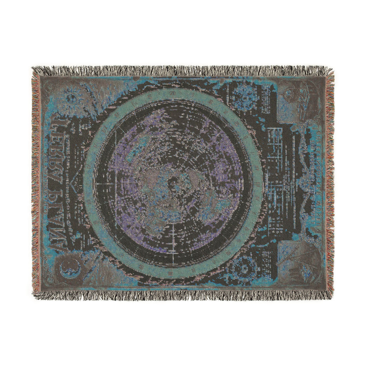 Terra Plana, The Forbidden Atlas Plate I | Blanket