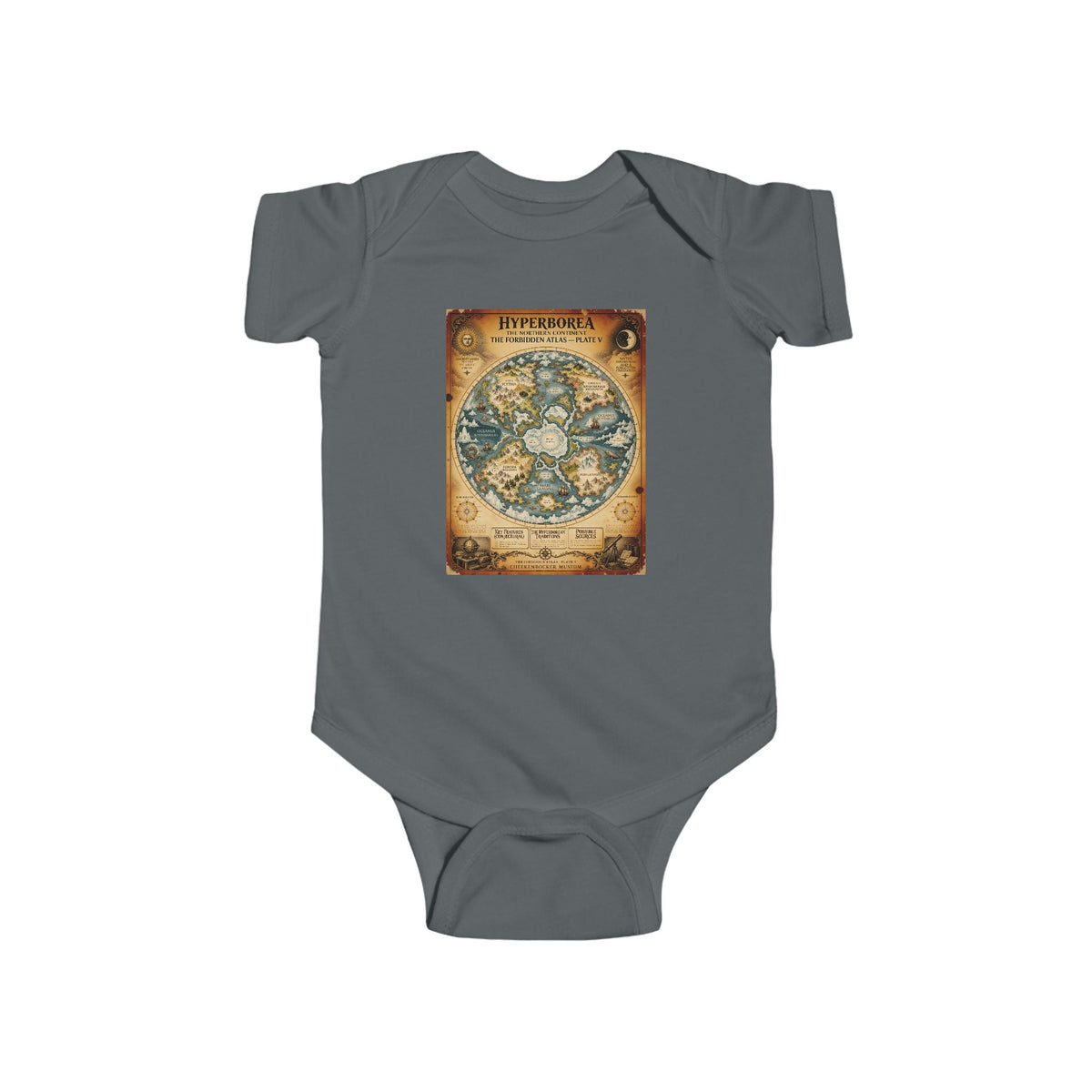Hyperborea, The Forbidden Atlas Plate V | Bodysuit