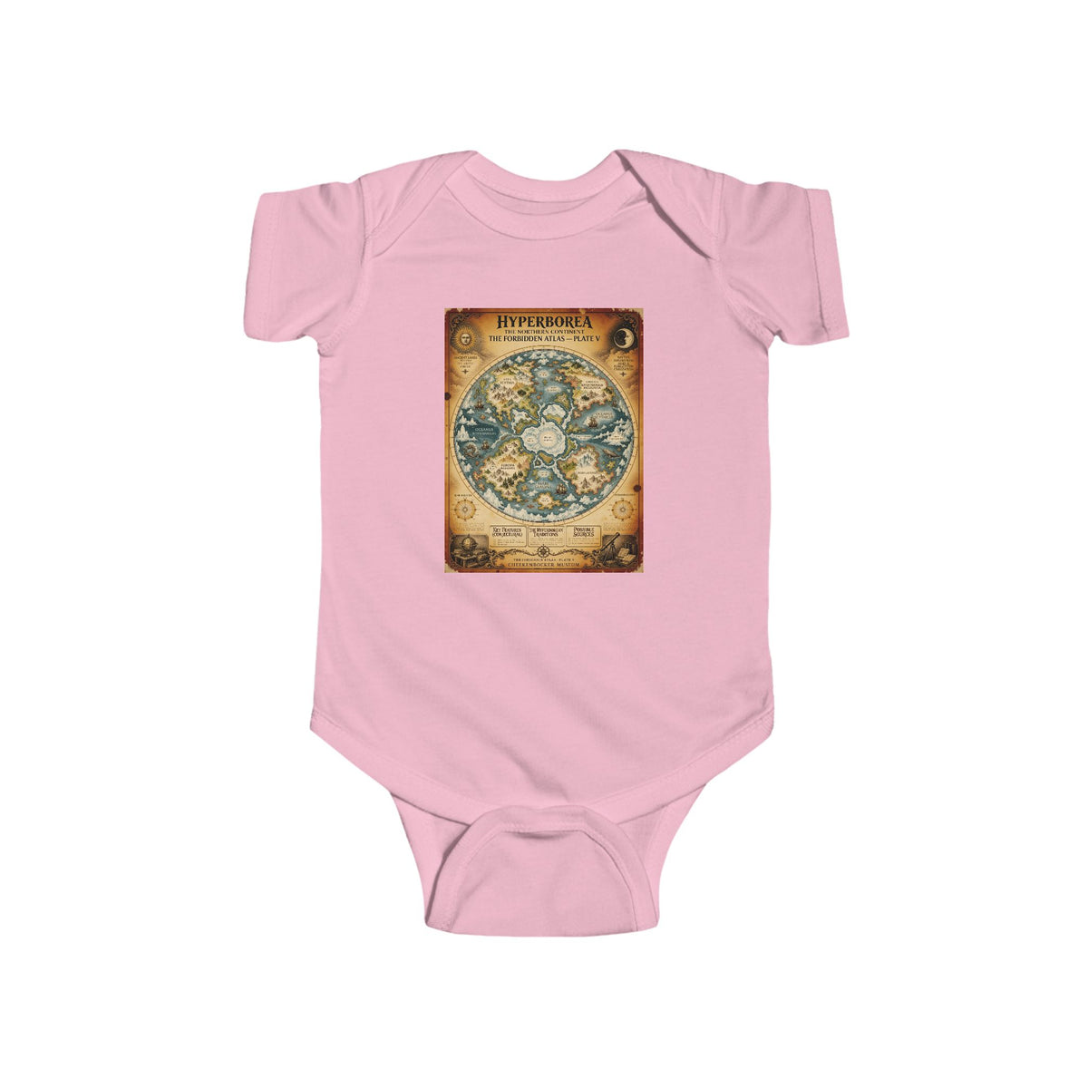 Hyperborea, The Forbidden Atlas Plate V | Bodysuit