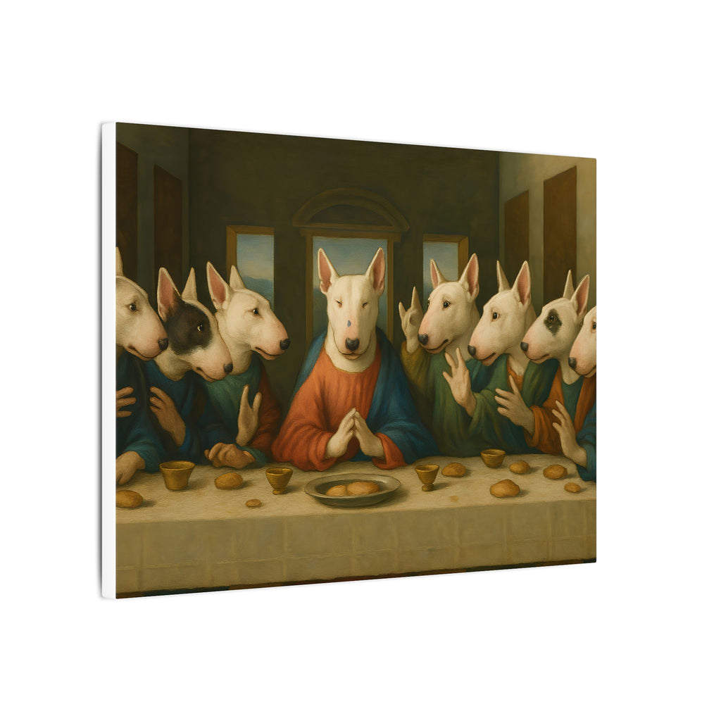 Bull Terrier The Last Supper — after Leonardo da Vinci, 1498 | Canvas
