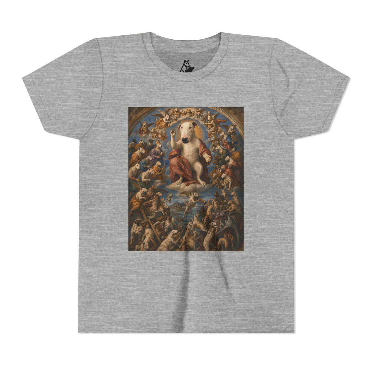 Bull Terrier The Last Judgement — after Michelangelo, 1541 | Youth Tee