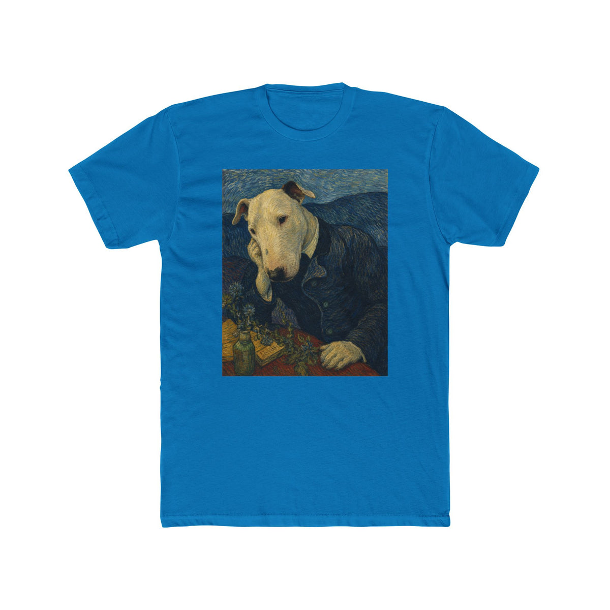 Bull Terrier Portrait Of Doctor Gachet — after Vincent van Gogh, 1890 | Tee